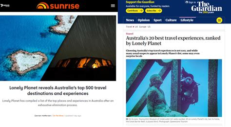 Lonely Planets Ultimate Australia Travel List Has Been Revealed