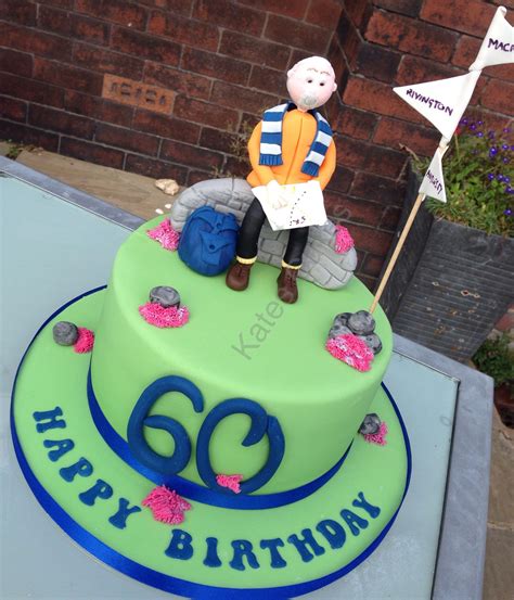 This lady is so special to me and always does the nicest and most thoughtful things for my family and i was so excited to finally. 60th Hiker/rambler cake | Adult birthday cakes, Dad cake, Special cake