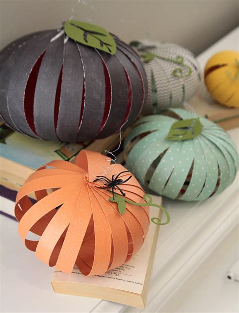 How To Make Paper Pumpkins Fun Easy Halloween Kids Craft Its