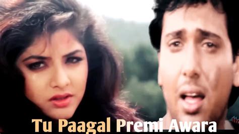 Tu Pagal Premi Awara Shola Aur Shabnam Govinda 🎤 Shabbir Kumar And Kavita Krishnamurthy 💖