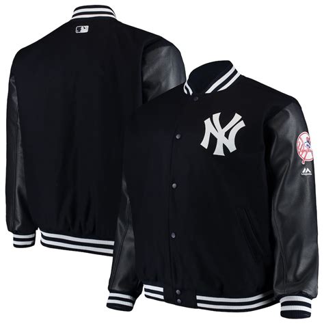 Majestic New York Yankees Navy Big And Tall On Field Authentic Collection