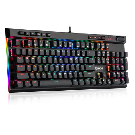 Redragon K580 Pro Rgb Backlit Mechanical Gaming Keyboard 104 Keys Anti
