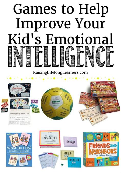 Games To Help Improve Your Kids Emotional Intelligence Raising