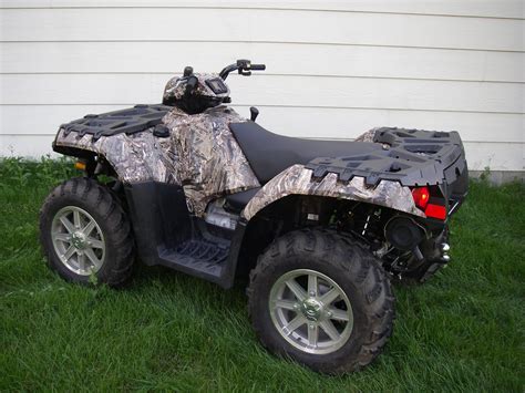 How to video on wrapping an exhaust to add house power and reduce heat on a 4 wheeler. Camo Wrapping the 850 XP - Page 3 - Polaris ATV Forum