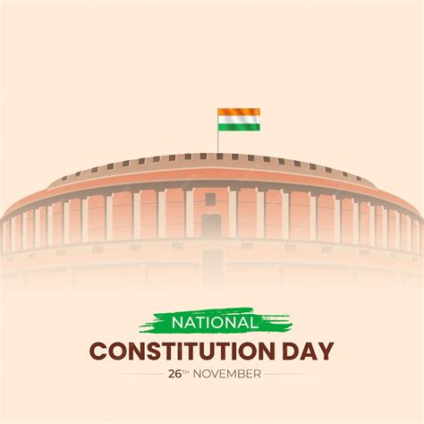 Premium Vector Constitution Day Of India And National Constitution Day