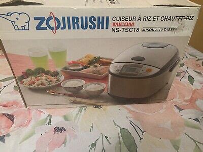 ZOJIRUSHI NS TSC18 MICOM Rice Cooker And Warmer 10 Cups 145 00 PicClick