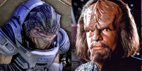 Star Trek Klingons Are Why Mass Effect Krogans Have Extra Testicles