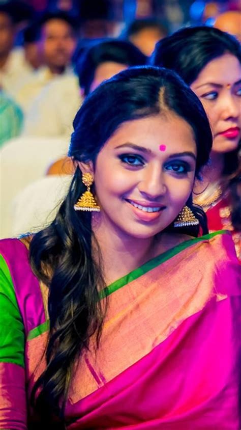 Lakshmi Menon In Silk Saree Ethnic Fashion Indian Fashion Saree