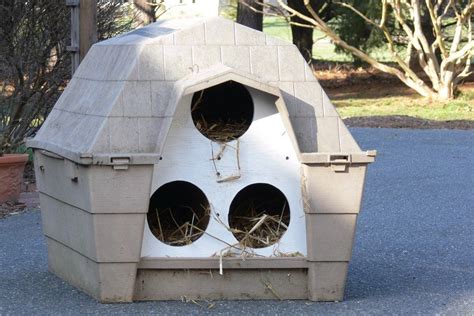 Below are just some of those options. Dog house converted in to outdoor cat shelter | Outdoor ...