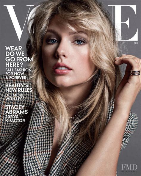 Cover Of Vogue Usa With Taylor Swift September 2019 Id50884