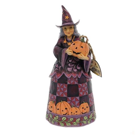 Jim Shore Best Witches This Halloween Polyresin Friendly Pumpkin