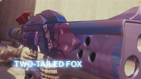 How To Get The Two Tailed Fox Catalyst In Destiny 2 Prima Games