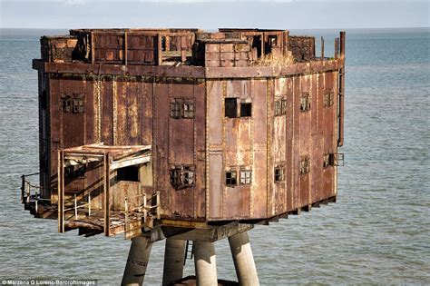 Eerie Images Of The Abandoned Coastal Forts Built To Protect London
