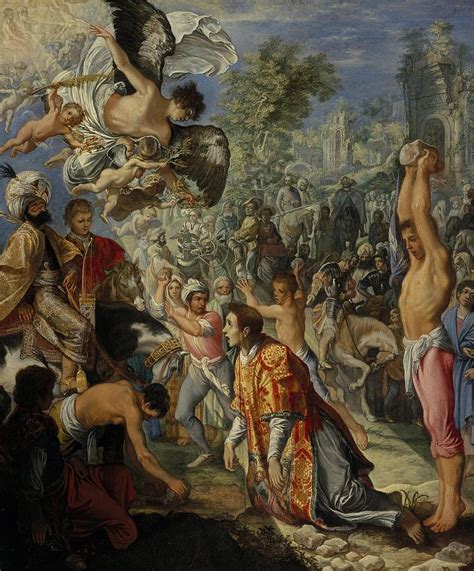 The Stoning Of Saint Stephen Painting By Adam Elsheimer Fine Art America