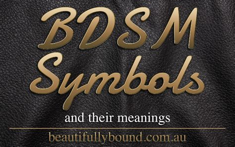 bdsm symbols and their meanings bdsm