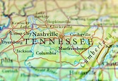 Map of Tennessee - Guide of the World