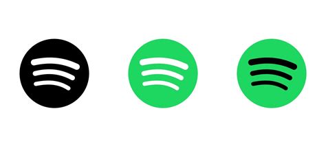 Spotify Icon Spotify Logo Spotify Symbol Logo Set 6642228 Vector Art