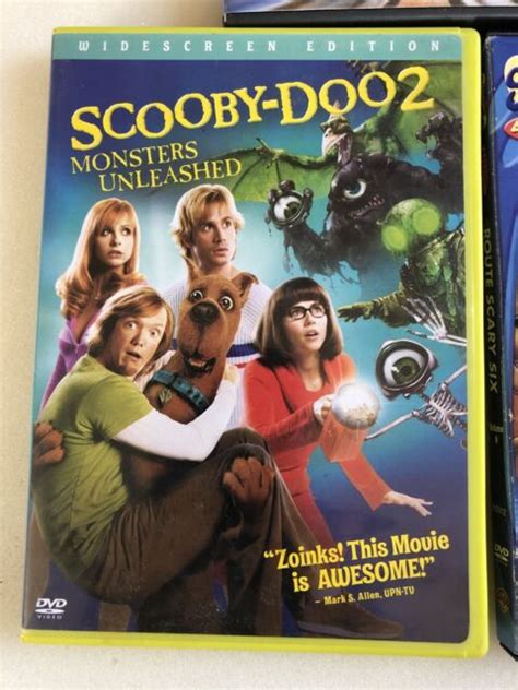 Lot Of 3 Scooby Doo Dvds Live Action And Animated Ebay