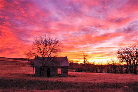 Abandoned Sunrise Fan Photofridayblack Hills And Badlands South Dakota