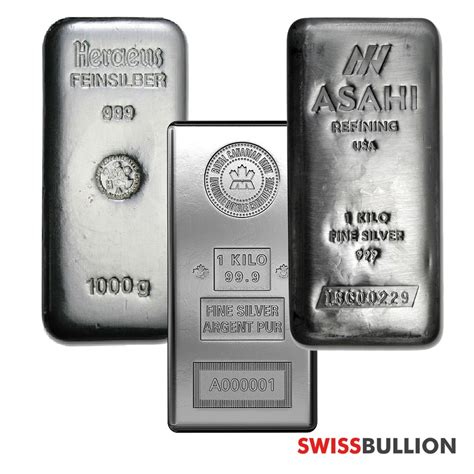 1 Kilogram Kg Silver Bar