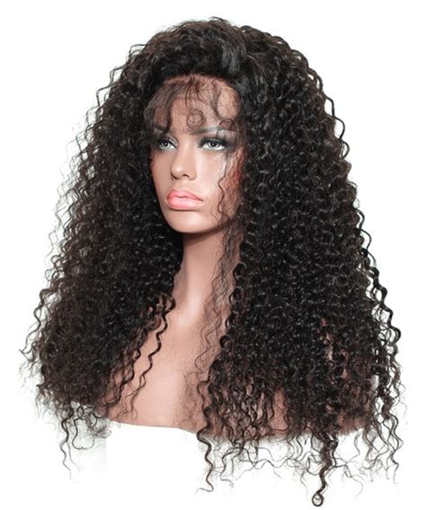 Silk Top Full Lace Human Hair Wigs Deep Curly Wave Silk Base Wigs