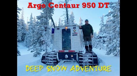 Argo Centaur In Deep Snow Project Greengo Youtube