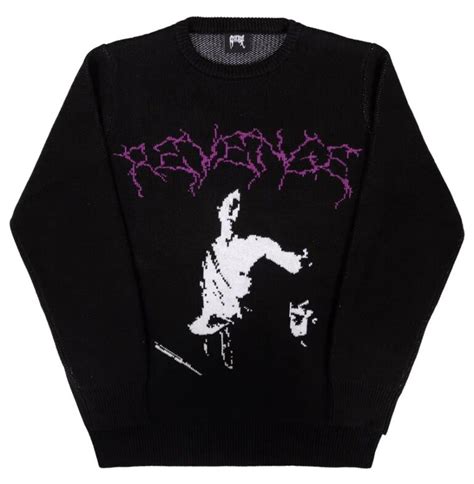 Revenge David And Goliath Knit Sweater Revenge Official Clothing