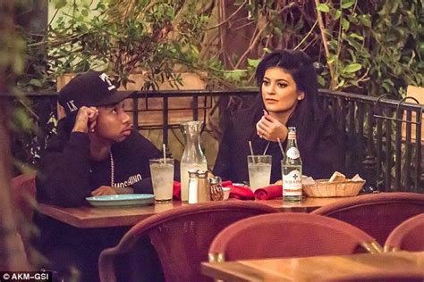 Tyga Looks Bored As Girlfriend Kylie Jenner Is Distracted By Her Phone