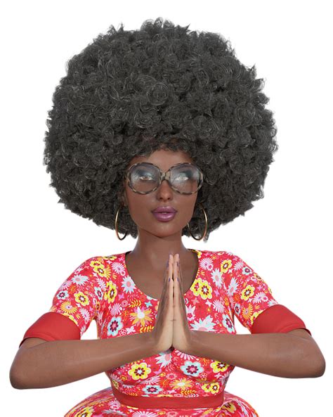 Woman Afro Cartoon Free Image On Pixabay