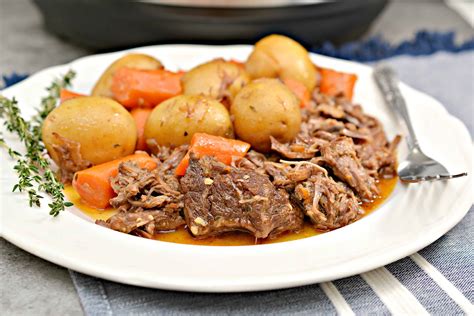 This pot roast recipe is loaded with mushrooms, radishes, and onions and bursting with a hearty flavor. Best Ever Instant Pot Roast - Sweet Pea's Kitchen