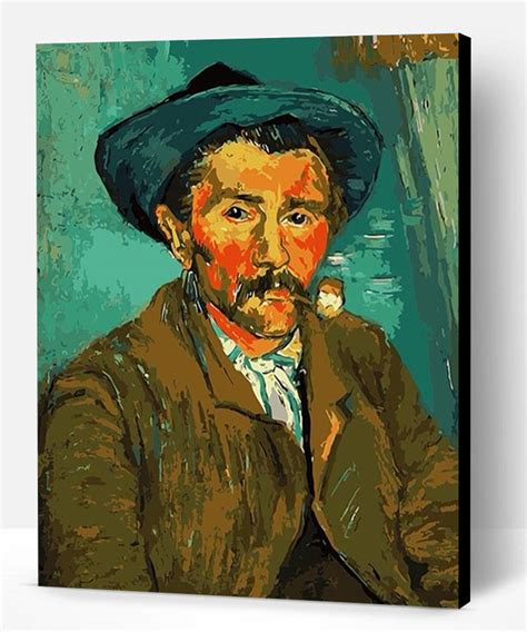 Man Smoking A Pipe People Paint By Numbers Paint By Numbers Pro