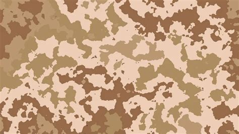 Texture Military Camouflage Seamless Desert Camouflage Pattern Camo
