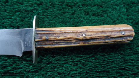 Early Sheffield Marked Frontier Bowie Knife For Sale