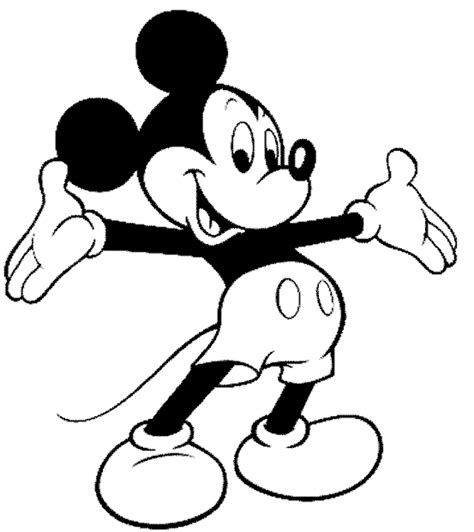 Dibujo De Mickey Para Colorear Dibujos Imagenes Infantiles Para Porn