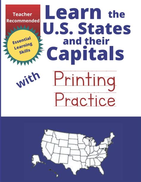 Buy Learn The Us States And Their Capitals With Primary Manuscript