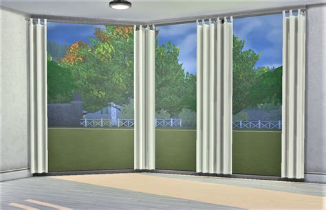 Taller Curtains Sims 4 Studio