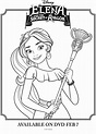 Disney Elena of Avalor Free Printable Coloring Page - Mama Likes This