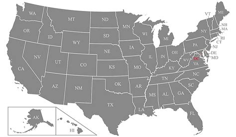 Us State Abbreviations Map My Xxx Hot Girl