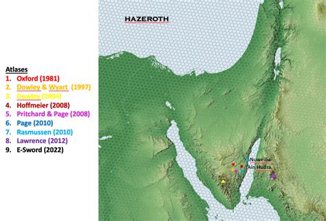 Bible Gem 2071 The Places Of The Israelites Rebellion Hazeroth
