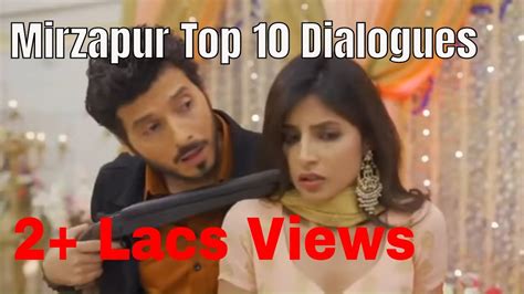 Top 10 Mirzapur Best Scenes Top 10 Mirzapur Best Dialogues Bhosdi