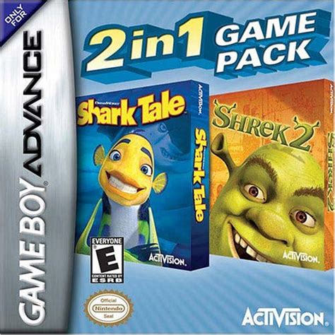 Shrek2shark Tale Bundle Game Boy Advance Shrekshrek 2