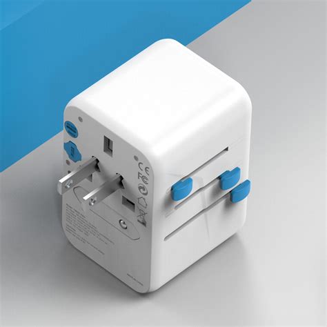 Oneworld Pd All In One World Adapter With Usb C And 3 Usb Charger
