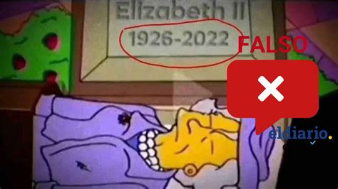 Los Simpson predijo el año de la muerte de la reina Isabel II