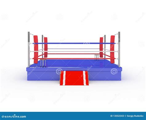 3d Boxing Ring Stock Illustration Illustration Of Arena 13552343