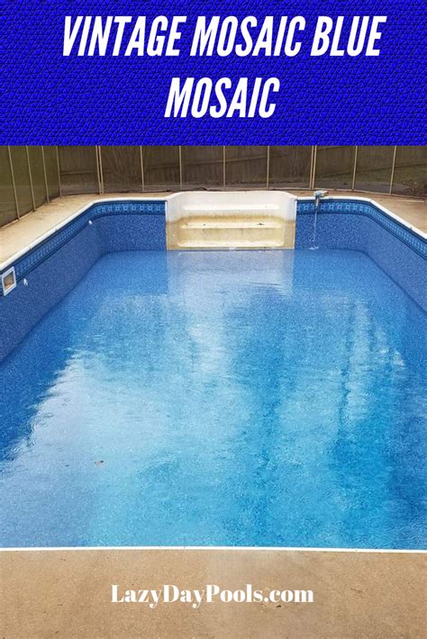 Swimming Pool Liner Designs Vintage Mosaic Pool Liner Mosaic Pool