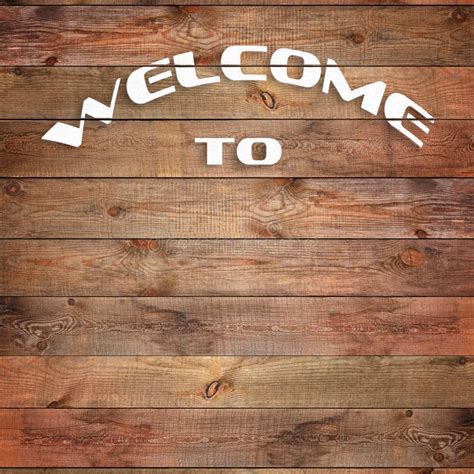 Vintage Welcome Opening Stock Photo Image Of Sign Fresh 119194488