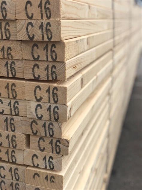 Scant 48m New Timber Wooden Planks Timber Wood 4x2 C16 In