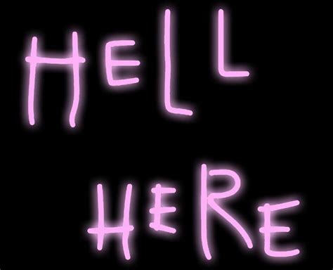 Pink Hell Here Batman Returns Handmade Art Neon Signs Custom Neon Sign