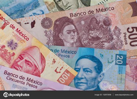 Different Mexican Money Banknotes Stock Photo By ©byelikova 132973558
