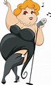 Big lady clipart - Clipground
